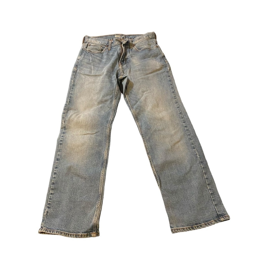 Old Navy Jeans Men Pants Cotton Built-in Flex Stretch Denim Blue Size 31*32 - Picture 1 of 14